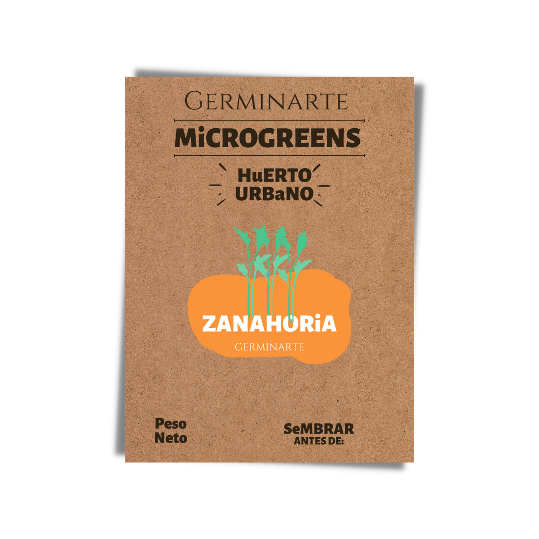 Semilla Microgreen Zanahoria